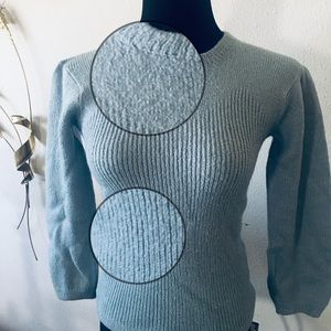 Vintage powder blue sweater.